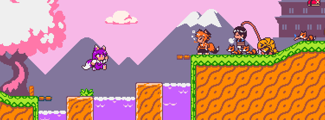 Kitsune Tails is a cute retro platformer about queer romance